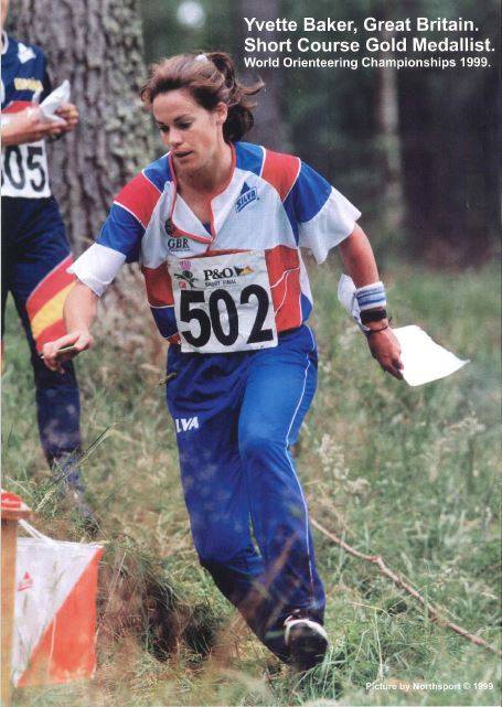Yvette Baker, Great Britain,&nbsp; &nbsp;Gold Medal winner at World Orienteering Championships 1999&nbsp;