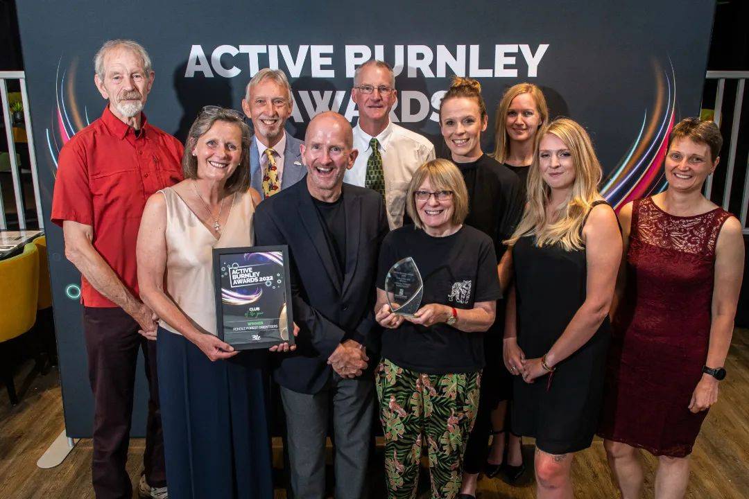 Pendle Forest Orienteers win Active Burnley Award - Club of the Year