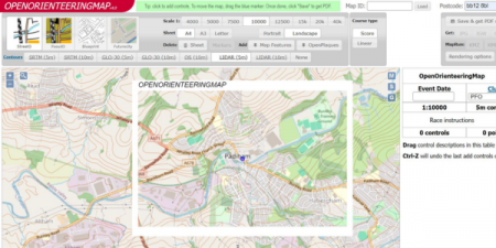 British Orienteering work with team behind the OOM software to develop Open Orienteering Map