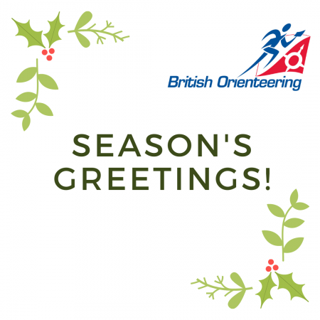British Orienteering's National Office closes for Christmas and New Year today